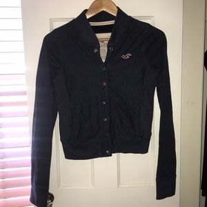 Hollister Bomber Sweatshirt Jacket